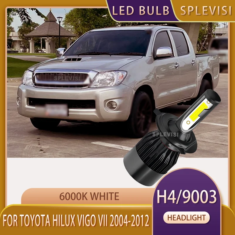 

Highly Recommended 2pcs Auto LED Headlight Headlamp Car For TOYOTA HILUX VIGO VII 2004 2005 2006 2007 2008 2009 2010 2011 2012