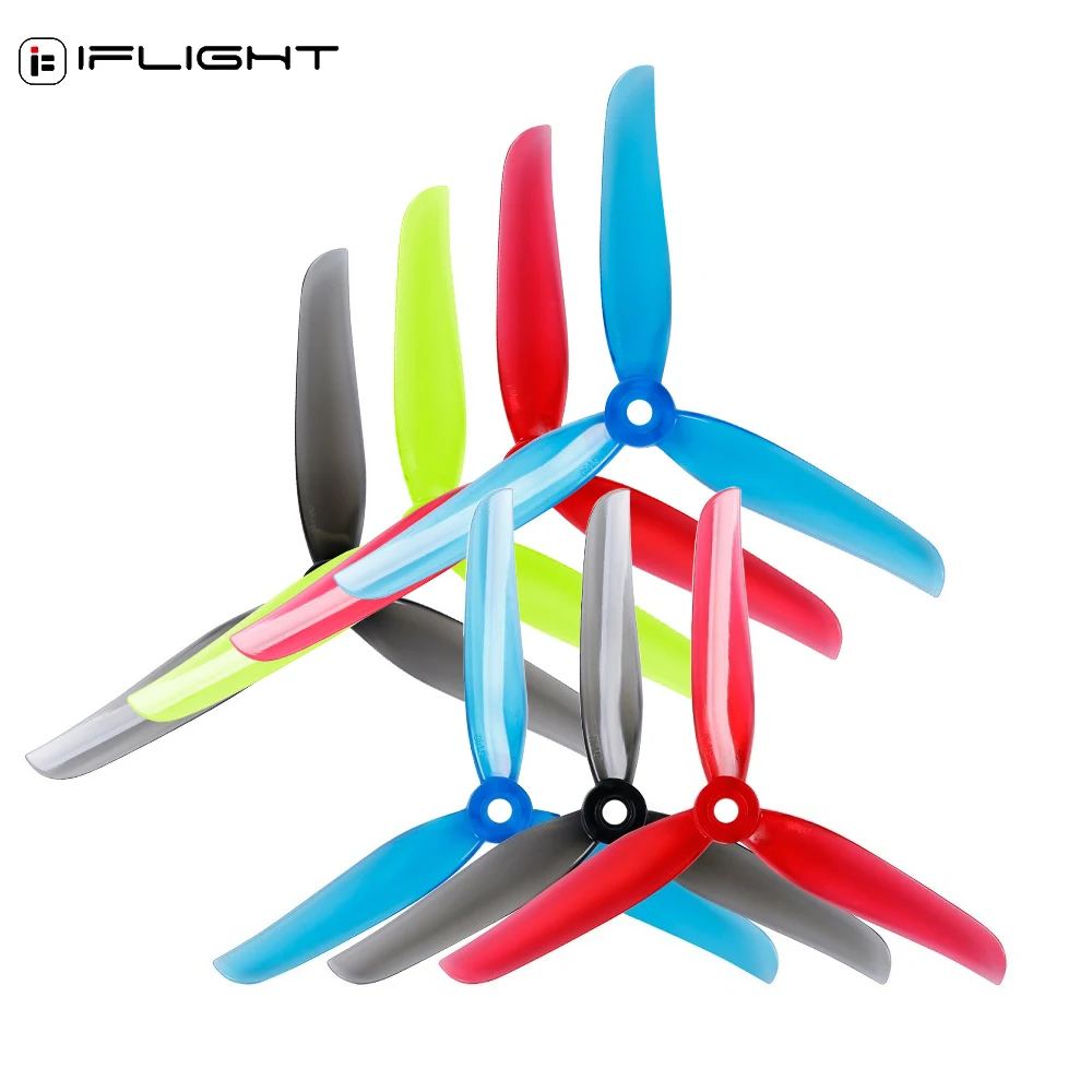 10pair/lot iFlight Nazgul F5 5inch Durable 3 Blade/tri-blade Polycarbonate Propeller 5mm Mounting For FPV Racing Drone