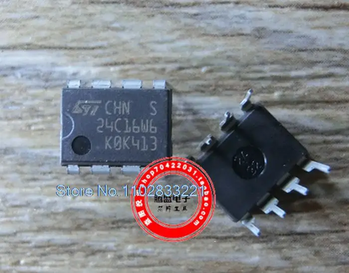 24C16W6 DIP-8 FLASH ic