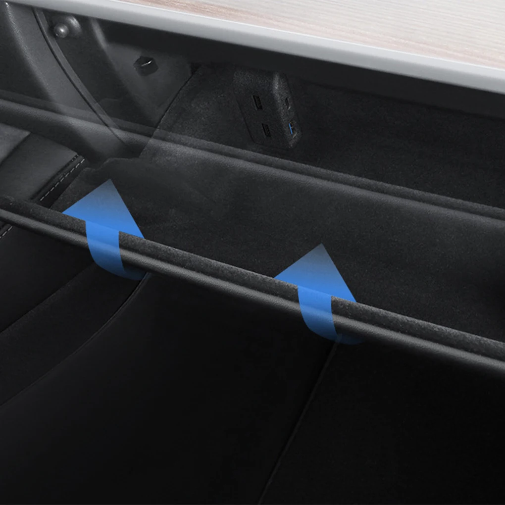 Estación de acoplamiento para guantera, 4 concentradores USB tipo c para Tesla Model3/Y, adaptador de flocado de carga rápida, extensión divisora alimentada