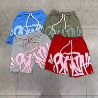 Sy Central World Cee Y2k Fashion Clothes Casual Summer T-shirt Shorts Women's Clothing Outfit Tees Men's Streetwear Tops Trunks