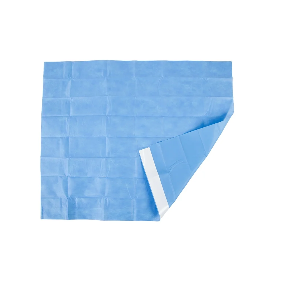 Disposable Sterile Surgical Drapes  PE drape with adhesive hole