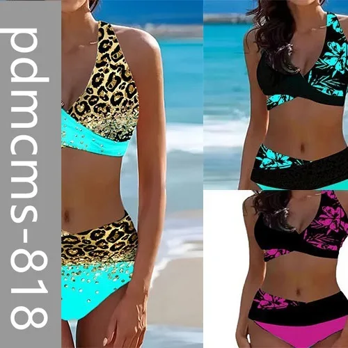 

Сексуальный разделенный купальник-бикини, женский купальник-бикини, новинка 2025 года