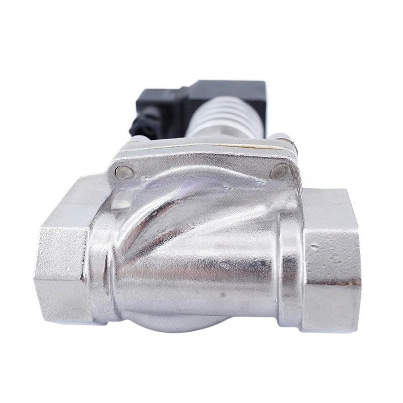 High Temperature Solenoid Valve 300℃ 2 Way Normally Closed Stainless Steel Valve for Steam  Water, 1/2