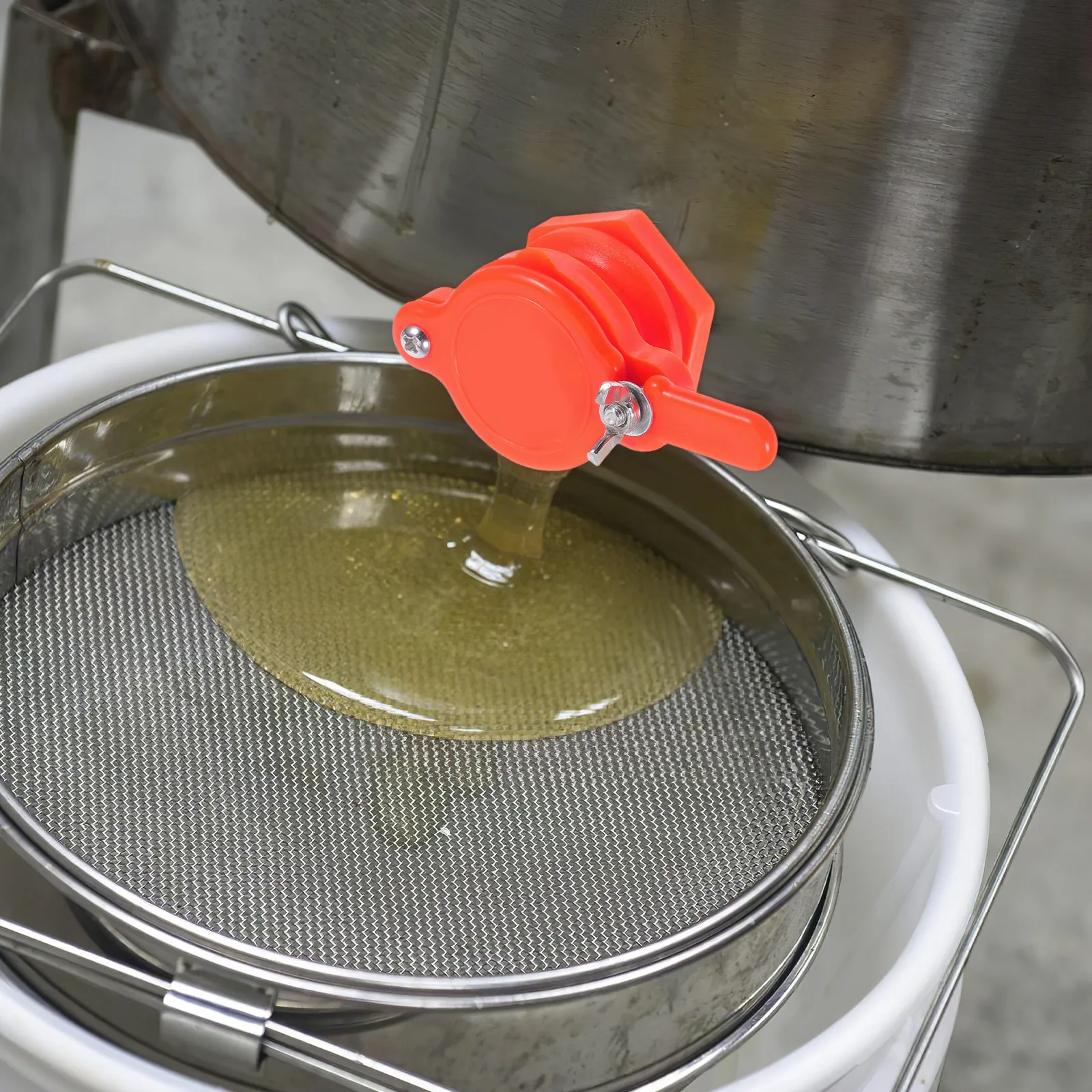 Nylon Honey Gate Valve for Beekeeping Extractor Bucket - Food Grade Honey Drain Spigot with Precise Control Bottling Tool