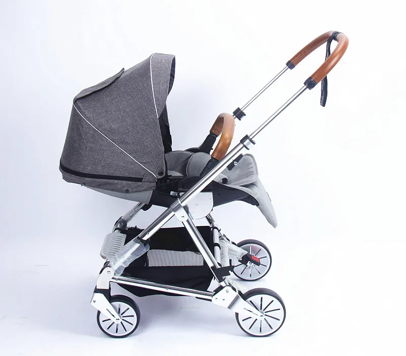 Good Quality China Wholesale Baby Pram Cart Trolley with Reversible Cotton Seat