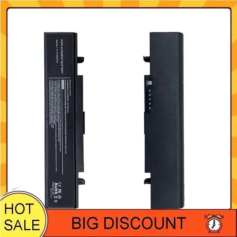 Replacement Battery AA-PB9NC6B AA-PB9NS6B 4400mAh For samsung NP270E5E 270E 270E5V 275E5V Portable batteries