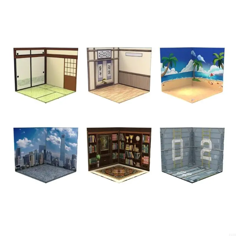 

Foldable Presentation Stand Backdrop For Miniature Statue Storage Display Base P31B