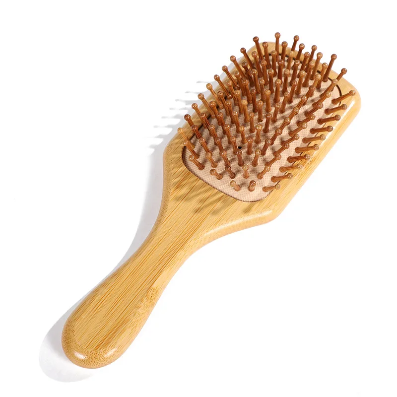 New Sdottor Wooden Bamboo Hair Brush Air Massage Comb Anti-static Scalp Combs Airbag Hairdressing Healthy Reduce Hair Loss Styli