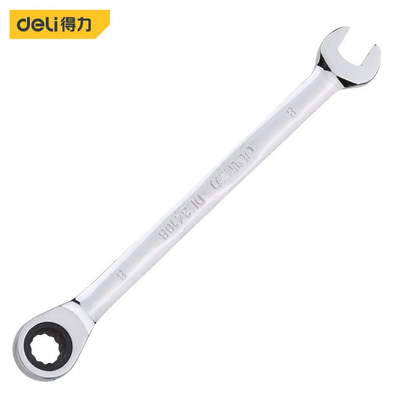

DELI Universal Torx Wrench Adjustable Torque 8-32mm Ratchet Spanner for Bicycle Motorcycle Car Repair Tools Mech hand tools