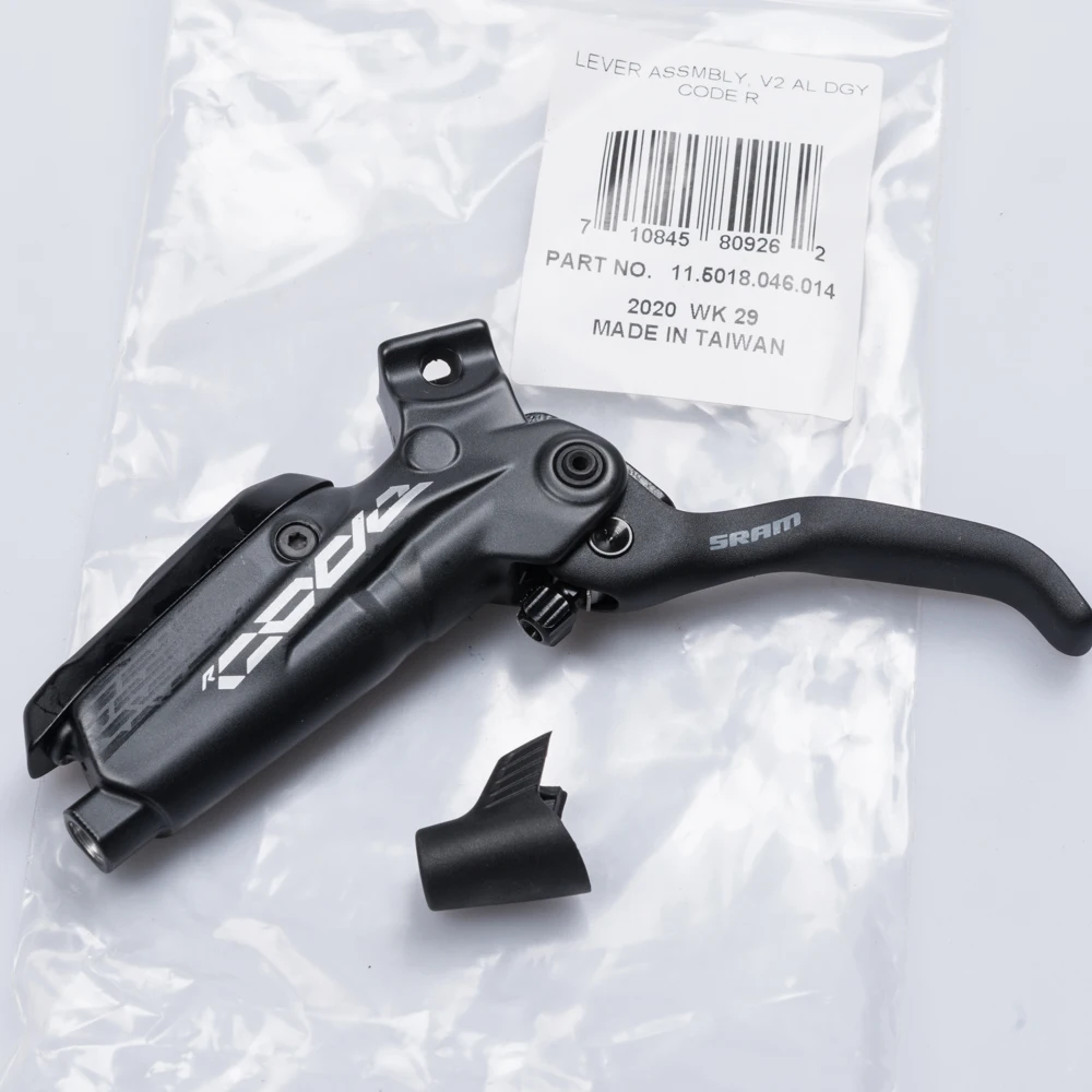 

SRAM 11.5018.046.014 DISC BRAKE LEVER ASSEMBLY ALUMINUM LEVER VERSION 2 DARK GREY - CODE R