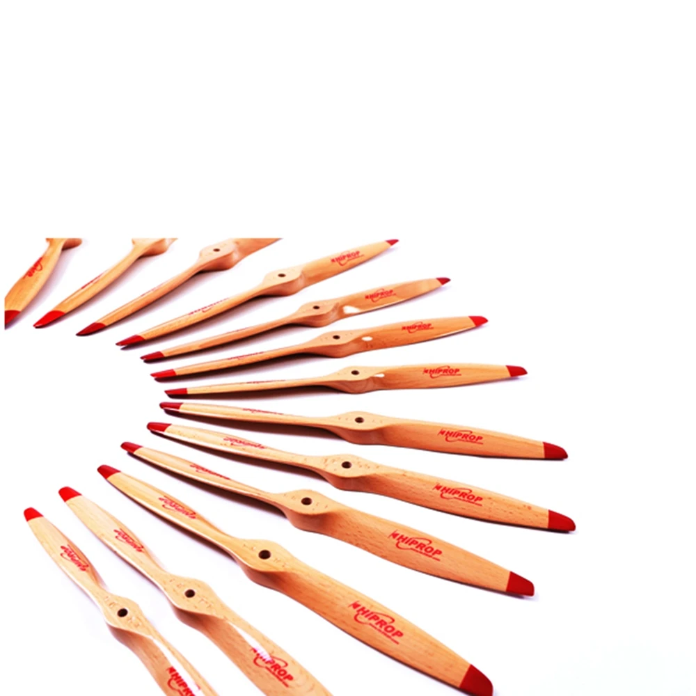 HiProp 10 inch-22 inch 11x6  12x6 13x6 14x5 15x8 16x6 17x8 18x8  inch Beechwood Propeller for RC Airplane  Suitable for NGH GT9