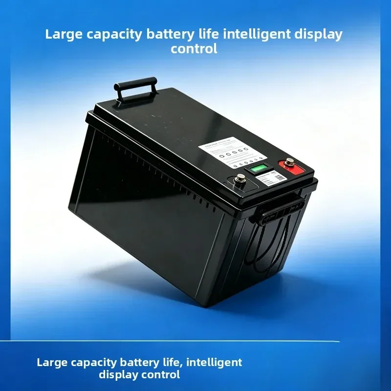 96V 50Ah LiFePO4 Battery Built-in BMS 4.8kWh Rechargeable Lithium Battery with Charger for Electric Motorcycle Forklift Golf Car