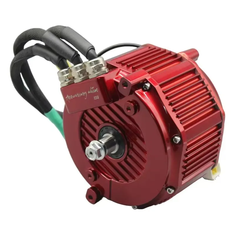 High Efficiency 96V 20KW  DC Brushless Motor BLDC Mid Mounting Motor