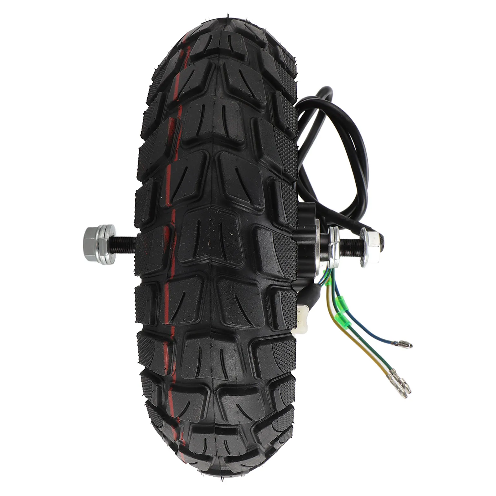 Silnik elektryczny do hulajnogi, tylna kółka z metalowo-gumowym wałem, silnik napędowy tylnego koła hulajnogi, cichy, łatwy montaż, 48V 800W do modernizacji