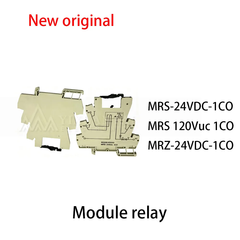 1Pcs MRS-24VDC-1CO MRS 120Vuc 1CO MRZ-24VDC-1CO Module relay