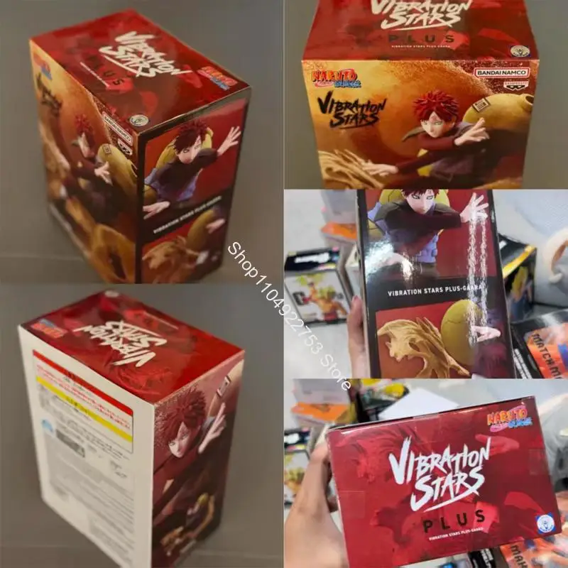 

BANDAI NAMCO BANPRESTO NARUTO Shippuden Vibration Stars PLUS Gaara Pvc 12cm Anime Figure Model Festival Gifts Original in stock