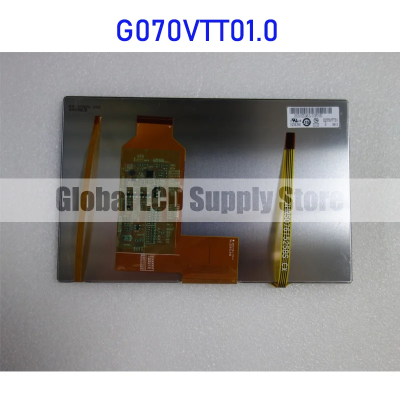 

G070VTT01.0 7.0 Inch 800*400 TFT-LCD Display Screen Panel Original for Auo 40 Pins FPC Brand New Fully Tested