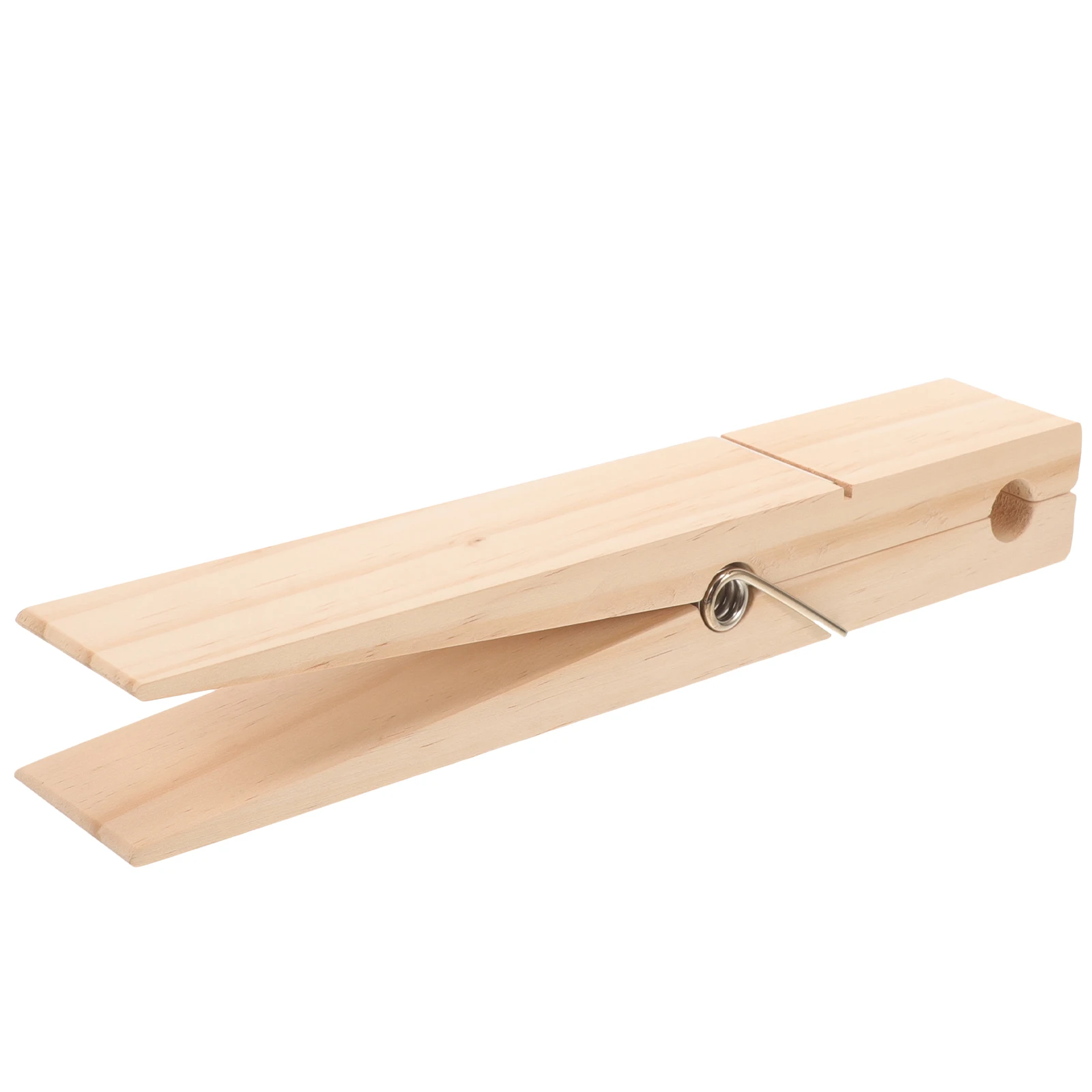 

Wooden Towel Rack Giant Clothespin Clips Rustic Farmhouse Bathroom Accessories Wall Mounted Travel Clothes Holder Shower