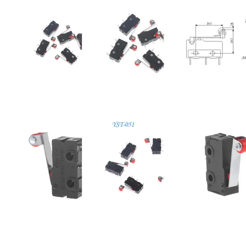 E15A 10 Pcs 250V 5A… - image