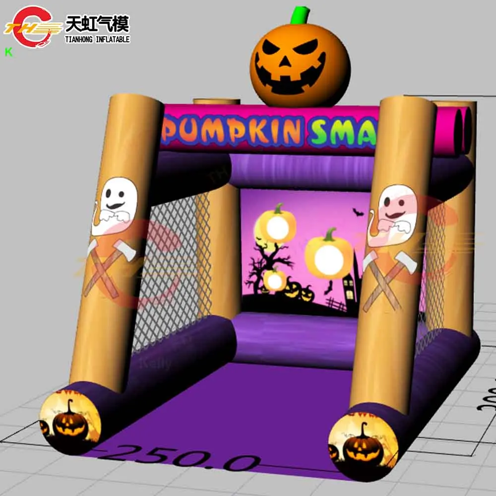 

Надувная доска для метания топоров на Хэллоуин 3x2.5м, изготовленная на заказ, комбо-игра для карнавала и спорта, в продаже