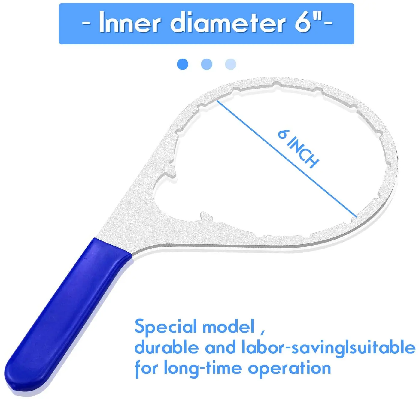 Colar/Vent Cap Fuel Filter Wrench for 380134 382 with 6 inch Inner Diameter Compatible with Detroit Diesel Truck Cummins Engines