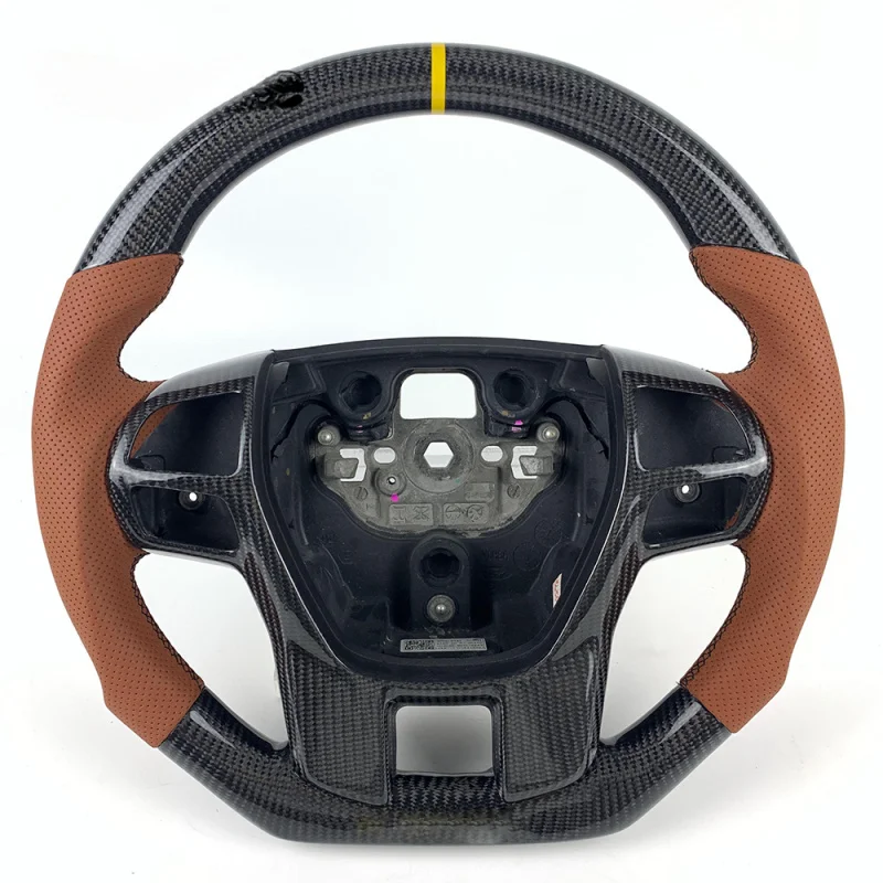 For Ford Everest | High-quality Genuine Carbon Fiber Steering Wheel | Customizable