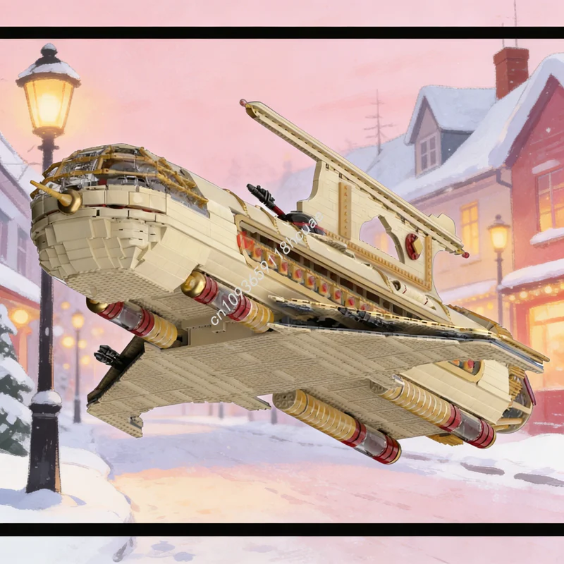 

4005 деталей MOC Конструктор «Ракета Аякс» Флеш Гардон, архитектурные блоки, развивающая игрушка, идея для рождественского подарка, для детей