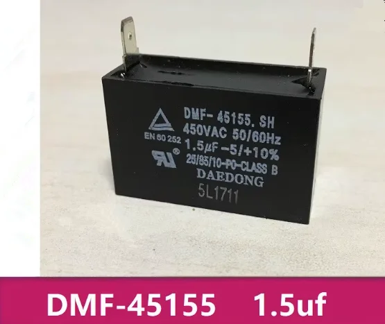 1PCS NEW FIT FOR DAEDONG DMF-45155.SH-1.5uf capacitor DMF-45155.SH, 1.5uf