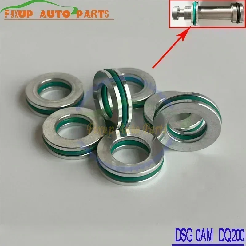 

4~32PCS DSG 0AM DQ200 Automatic Transmission Valve Body Push Rod Piston Clutch Push Rod Seal Gasket For VW Audi Skoda Seat