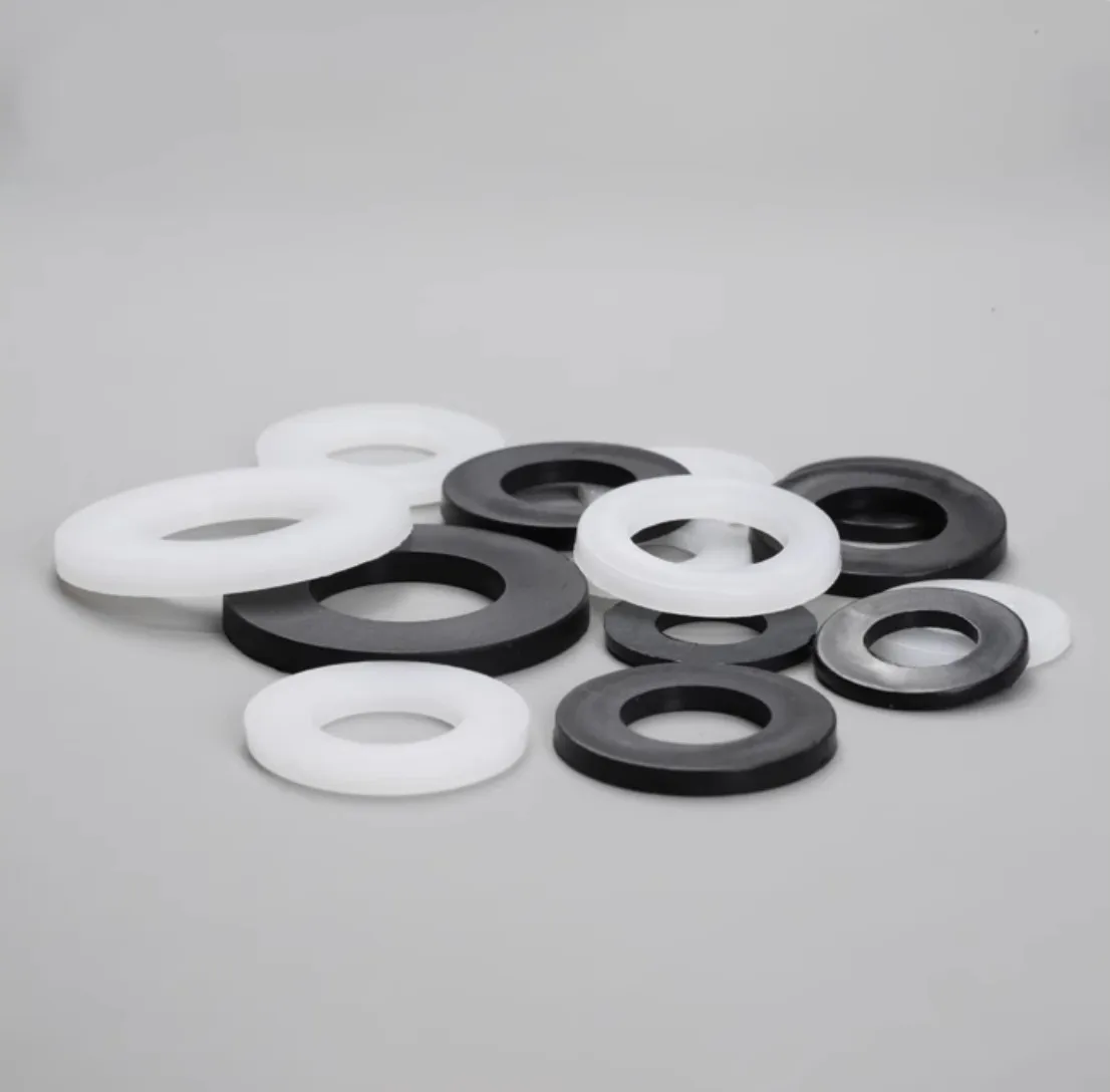 1000pcs M2 M3 M4 M5 M6 M8 Plastic Washer Nylon Washer Flat Washer Plain Spacer Insulation Gasket Ring White Black