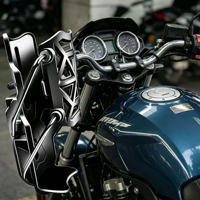 Motorcycle Water Bottle Holder 360° Rotatable For Kawasaki Versys 250 300 650 1000 1100 Versys650 VULCANS Anti-Shake Cup Mount