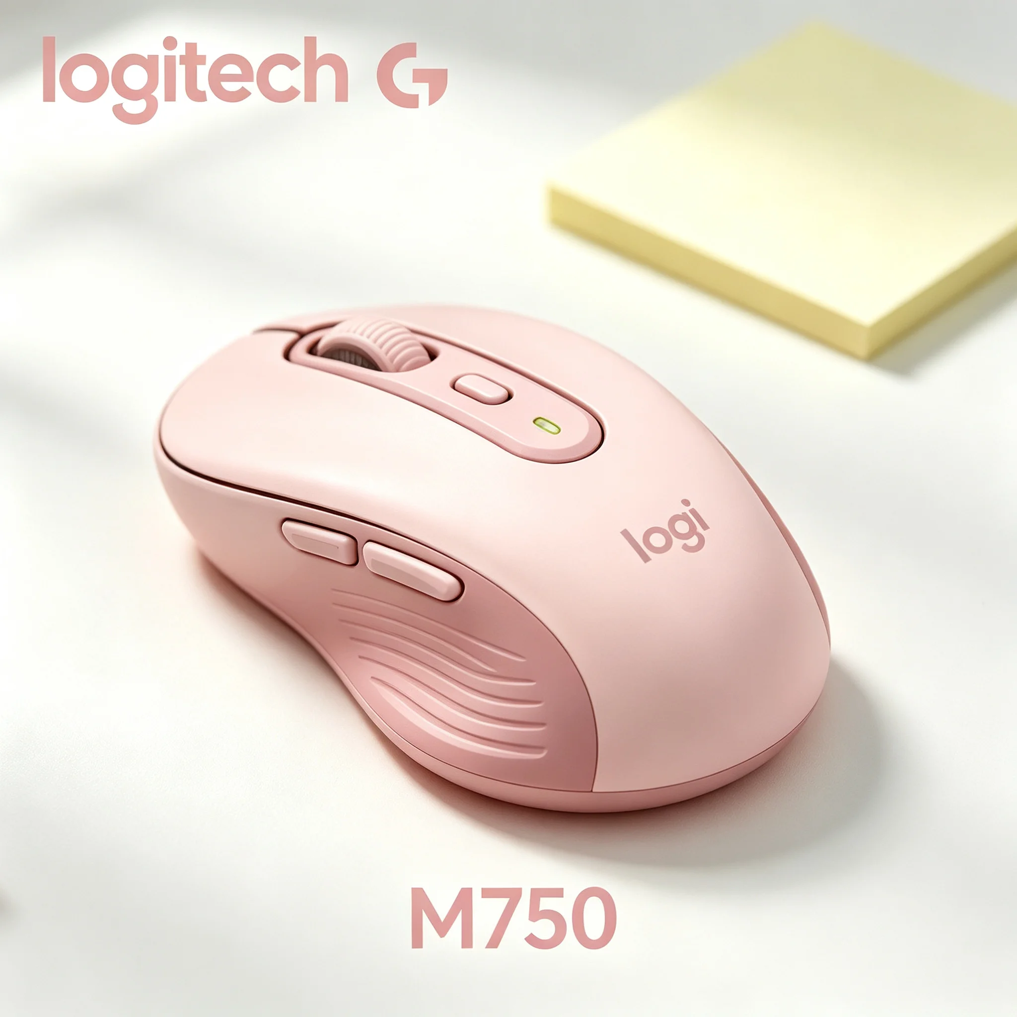 Logitech Signature M750 Bluetooth‑Compatible Mice Stable Smooth Operation For High‑efficiency Office Casual Gaming