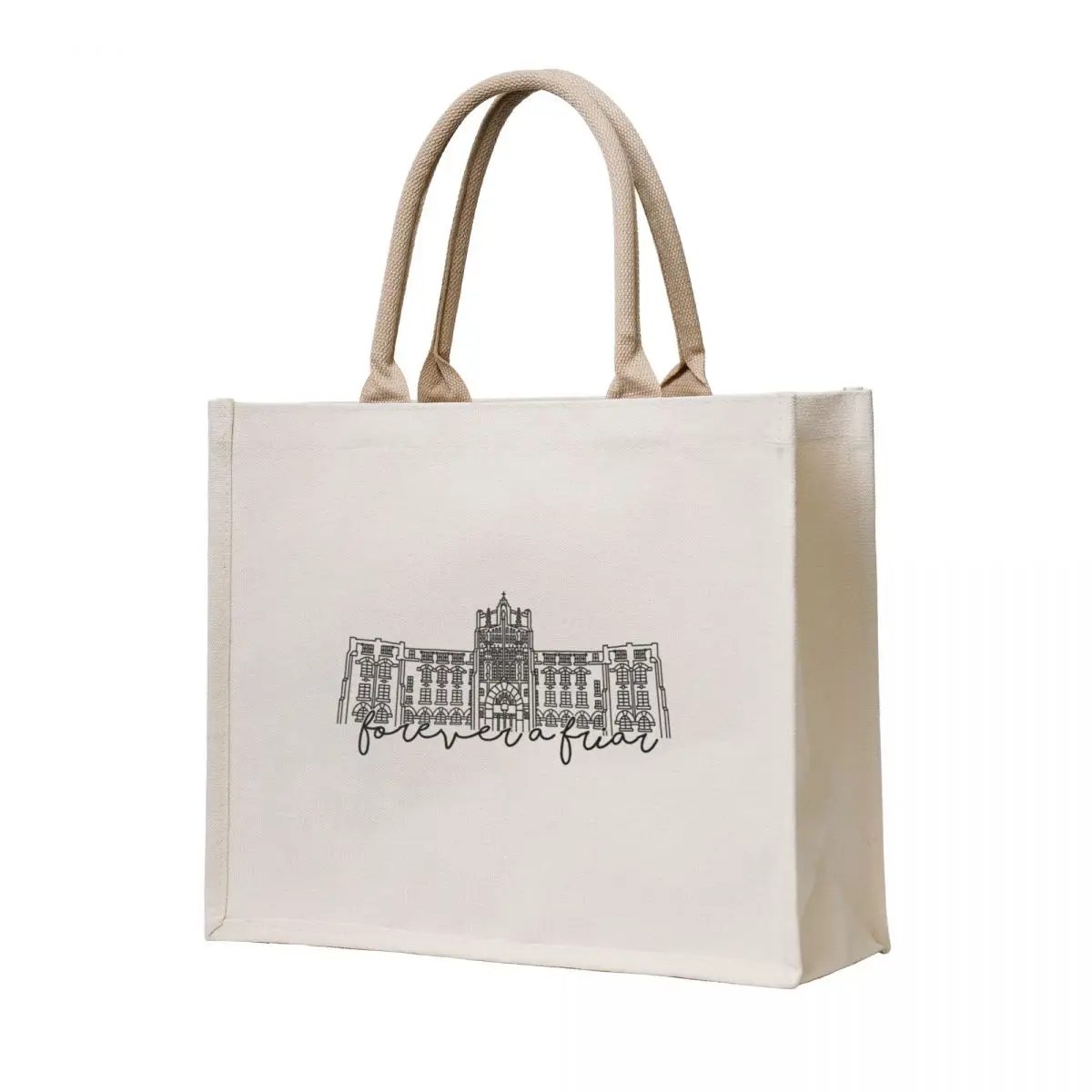 

Forever a Friar Providence College Harkins Hall Tote Bag Reusable bags ecological bags Women's shopper bag