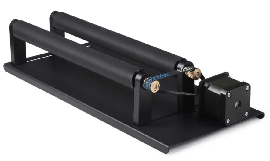 High Precision Rotary Axis Chuck Attachment for CO2 Fiber Marking Engraving Machines