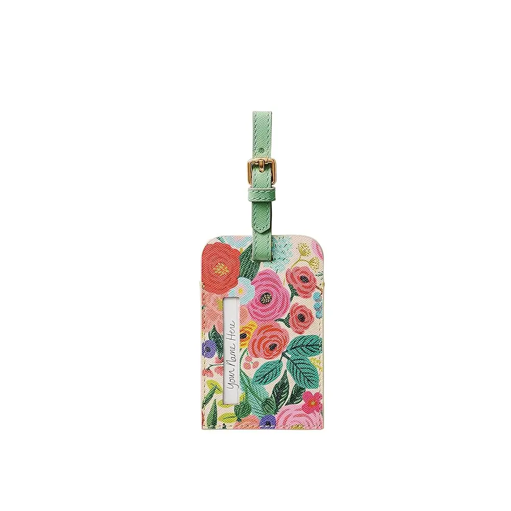 

Free ShippingGarden Party Luggage Tag for Suitcase and Luggage, Travel Must Have Accessory for Women, Bag Tags Printed in Full C