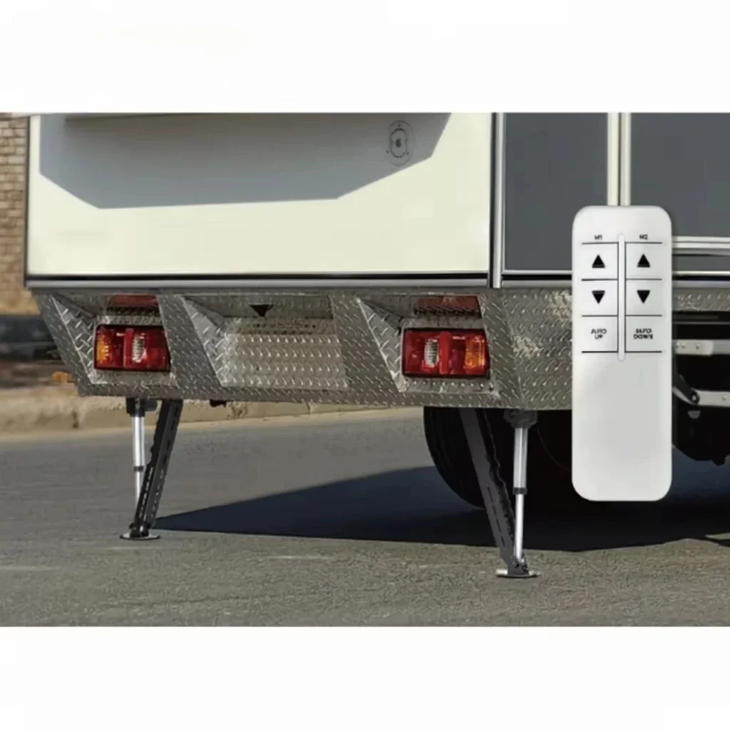12V RV Stabilizer System with Wireless Remote Control and IP68 Waterproof Motor for RV Caravans