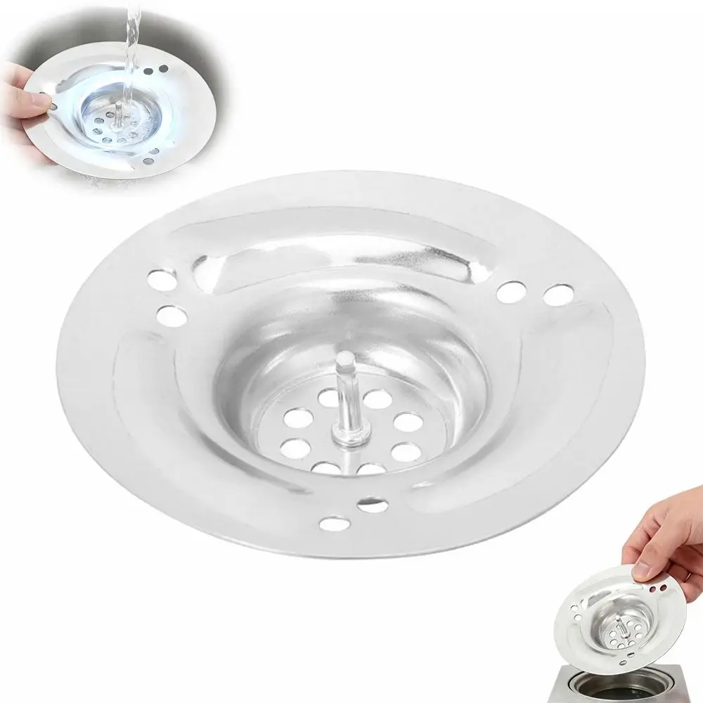 New Stainless Steel Vortex Floor Drain Mesh Preventing Blockage Kitchen Sink Filter Drain Hole Filter Trap Kitchen