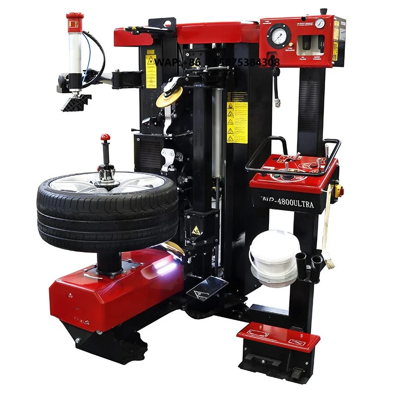 Luxury Automatic Tire Repair Kit Car Wheel Removal Contactless Damage-Free 0.75kW Motor 8-10 Bar Pressure 47