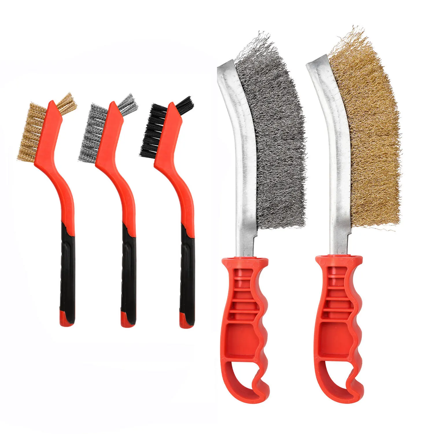 5-Pcs Steel Wire Br…