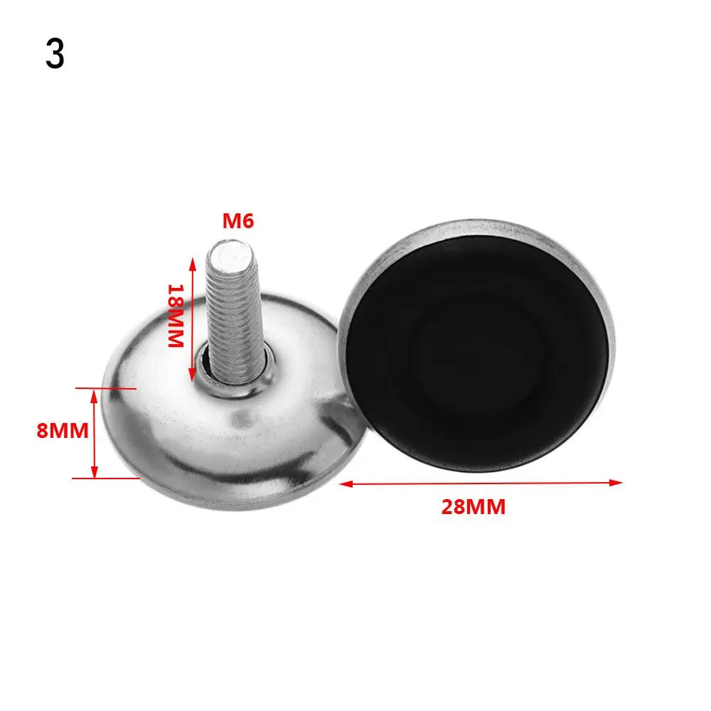 

10Pcs Anti-slip Base Floor Protector Levelers Screw Furniture Adjustable Bolt Chair Feet Level Furniture Feet Leveling Feet