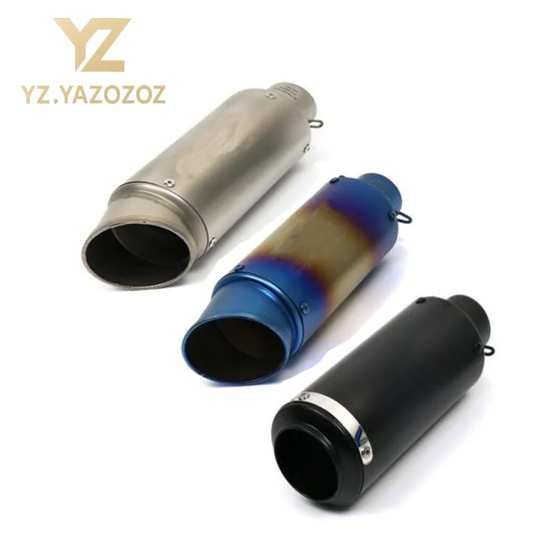 

51mm Neutral Motorcycle Exhaust Pipe Muffler 900 Z1000 Cbr600 S1000Rr Mt07 Mt09