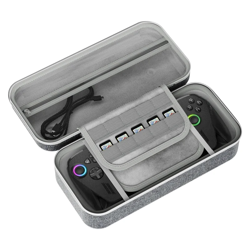 ROG Ally X Carrying Case, Shockproof Storage Travel Bag for ASUS ROG Ally Handheld Console - Image 2