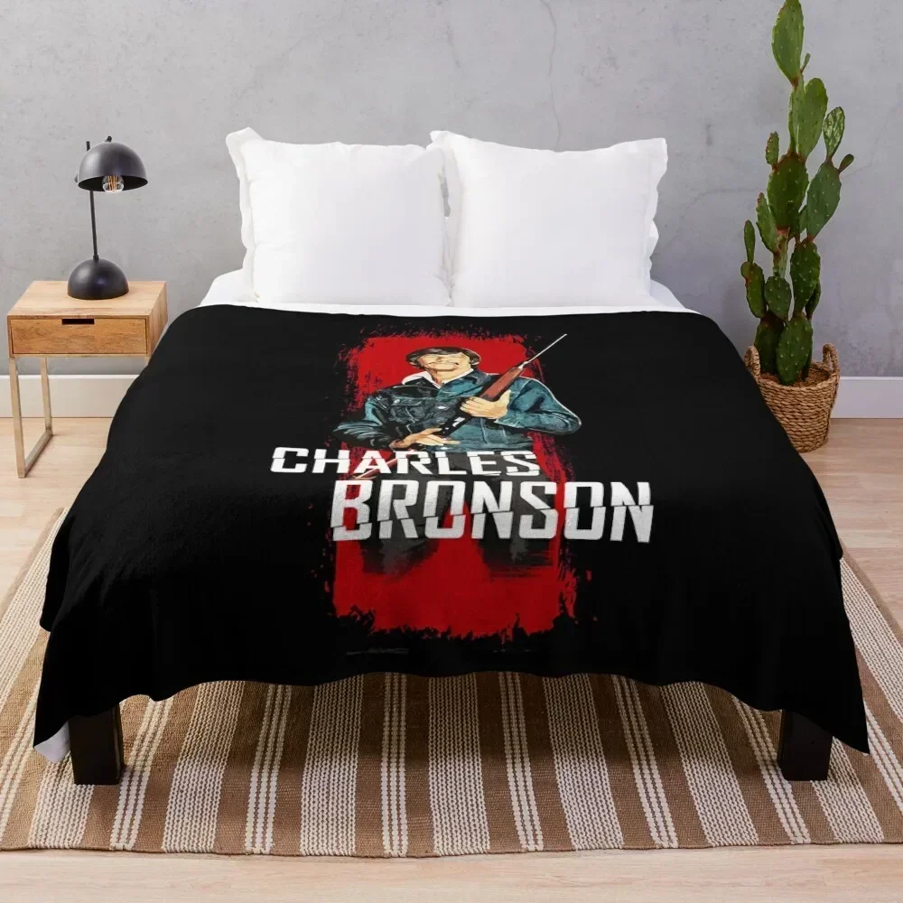 Day Gift for Charles Bronson - Mr. Majestyk Halloween Throw Blanket Extra Large Throw Thermals For Travel Kid'S Summer Blankets