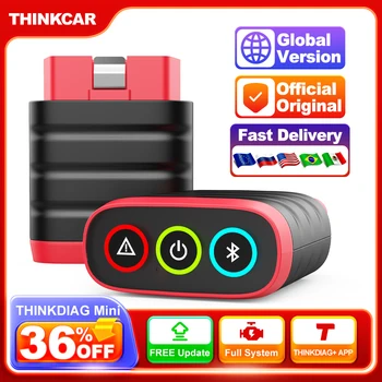 THINKCAR THINKDIAG MINI Obd2 Scanner Für Auto Full Obd 2 Funktion System Diagnose Werkzeug Auto Diagnose Code Reader PK ELM327