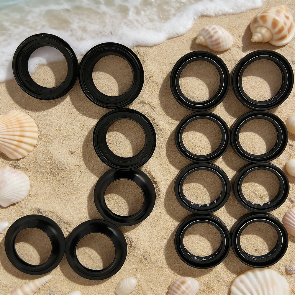 

4pc/8pc/16pc 39x51x8/10.5 39 51 Motorcycle Front Fork Damper Oil Seal and Dust seal (39*51*8/10.5) For Honda CB700 VT600C Shadow