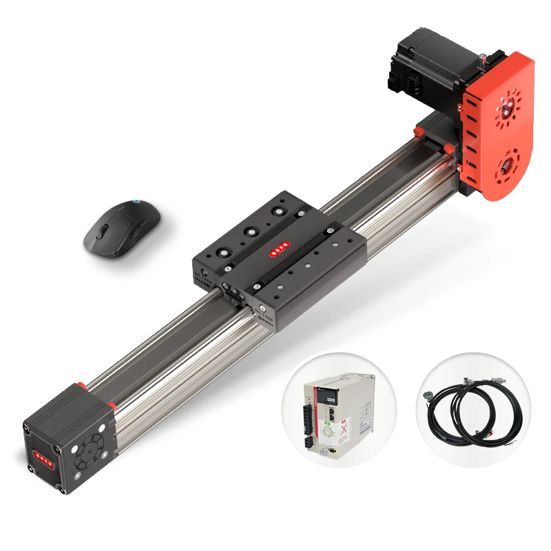 QRXQ RXP50 400W Servo Motor Linear Module Actuator High Speed Precision Stepper Motor For CNC Machine Industrial Automation