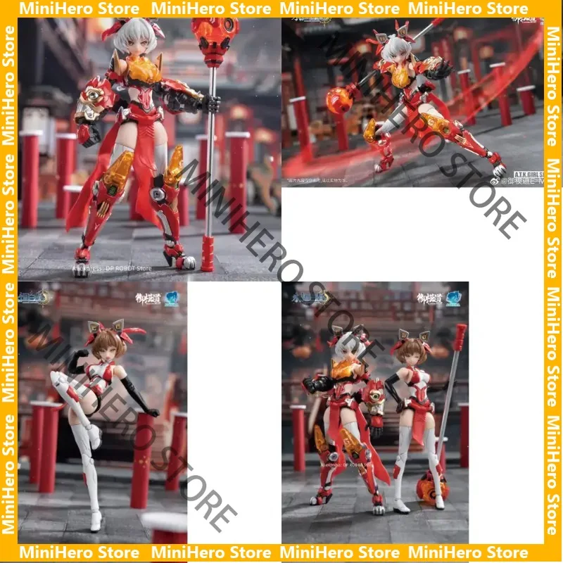 

100% Original Eastern Model ATKGIRL LING WANG XIN SHI 1/12 Assembled Mobile Suit Girl Action Figure