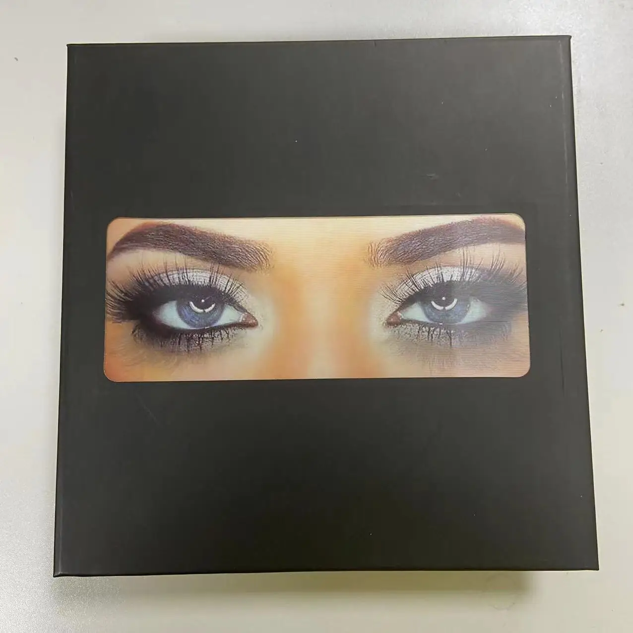 3 Pairs Eyelashes Box Package Can Put Tweezer Lashes Glue Big Lash Box New Design Empty Lash Book