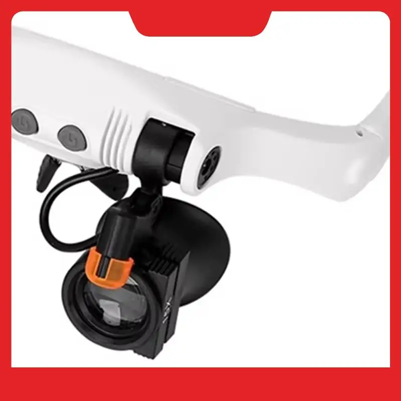 Magnifying Glass For Mechanical Repair LED Magnifier Glasses Cold Warm Light 3X 4X 5X 6X 7X 10X Loupe